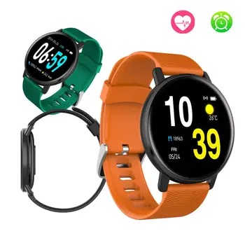 

Smart Watch Activity Tracker Blood Pressure Heart Rate Monitor IP67 Waterproof Touch Screen SmartWatch for IOS Android