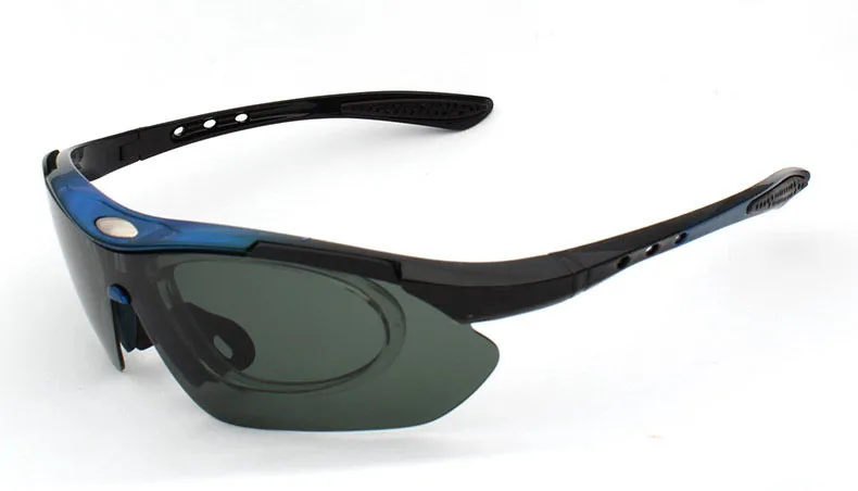 Дикие очки для верховой езды, открытый набор, велосипедные очки с защитой глаз, анти-УФ солнцезащитные очки, 5 шт., спортивные 0089 поляризованные солнцезащитные очки