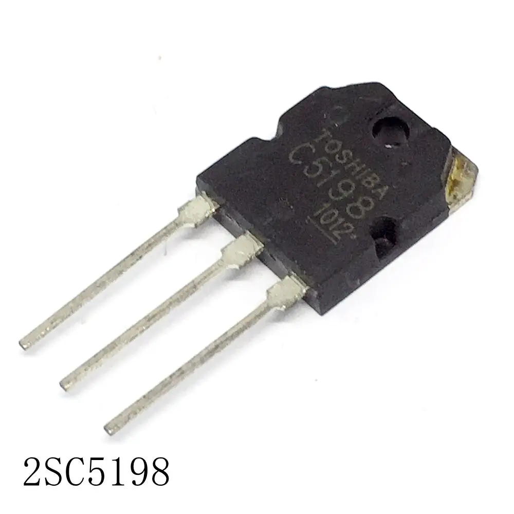 Трубка аудиоусилителя 2SC5198 TO-3P 10A/140V 10 шт./лот новинка на