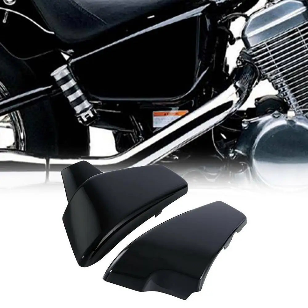 Боковая крышка аккумулятора для мотоцикла Honda Shadow VLX600 VT600C VT600CD Deluxe 1999-2007 Черная |