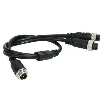

4Pin Aviation Head Male to Female Plug M12 Adapter Cable for CCTV Camera M12 Adapter Cable Wire Cord