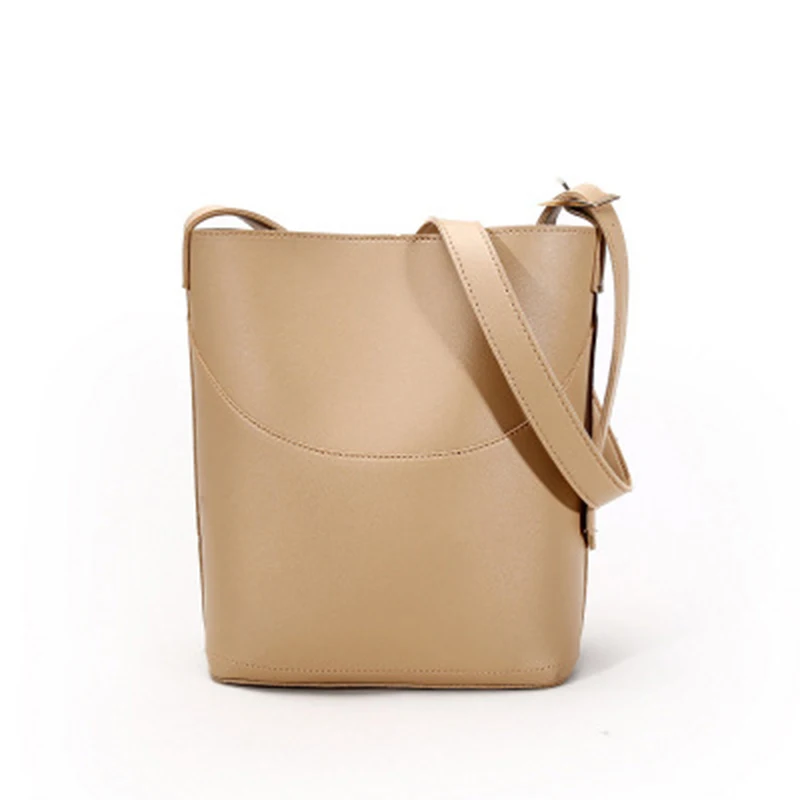 

2019 new PU shoulder bag handbag messenger handbags bucket bag