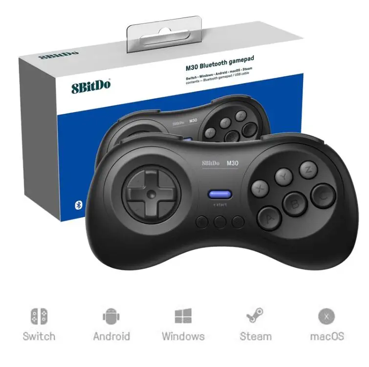 8BitDo M30 Bluetooth геймпад беспроводной игровой контроллер с джойстиком для Raspberry PI 3B+ 4B Android tv Box macOS nintendo Switch