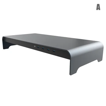 

Smart Base Aluminum Alloy Computer Laptop Base Stand with 4 USB 3.0 Port LSMK99