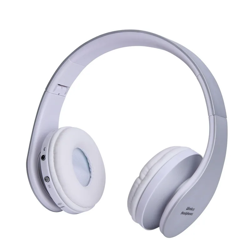 Foldable Blutooth Casque Headphone Audio gaming Headset Wireless Headphone Big Earphone With Mic for Phone Computer