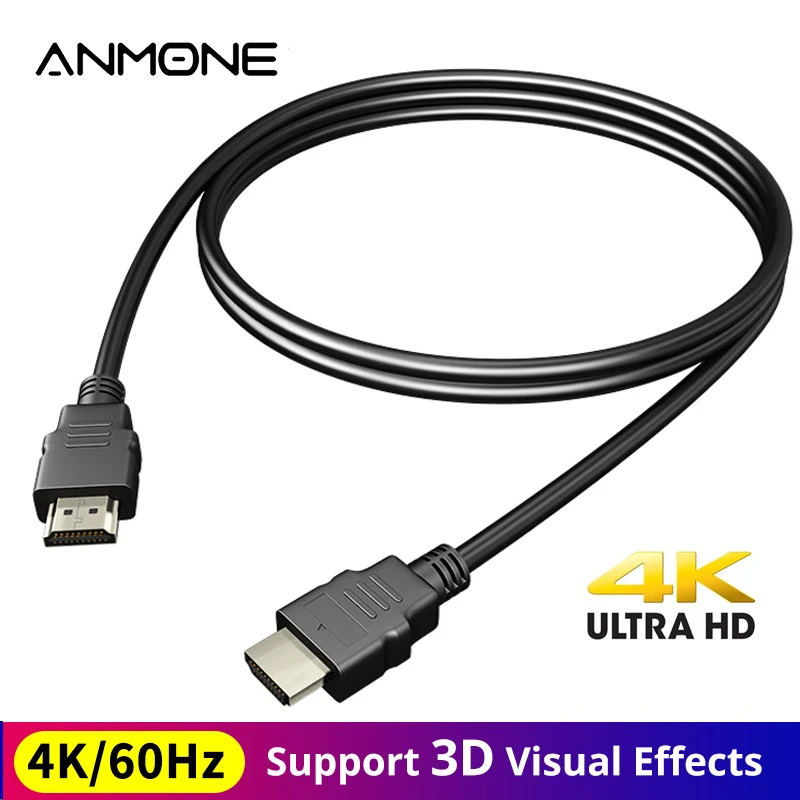 4K HDmi-совместимый кабель 2 0 1 4 1080P видео м ноутбук компьютер соединительный шнур