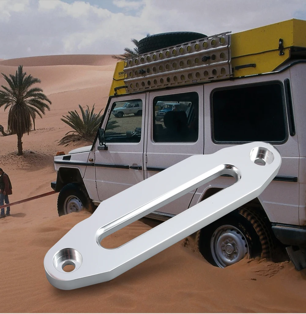 Zeepin 13000lbs лебедка направляющая хоз алюминиевый Fairlead для бездорожья 4WD 12 мм синтетическая лебедка веревка износостойкая гладкая новейшая