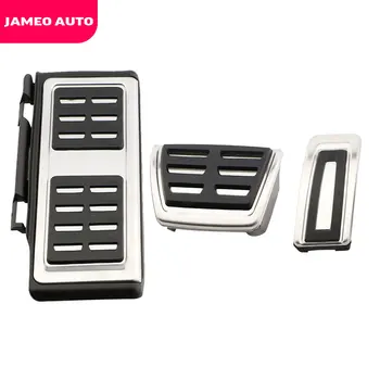 

Jameo Auto Stainless Steel Car Pedals AT MT Pedal Protection Cover Fit for Volkswagen VW Atlas 2016 - 2021 Accessories