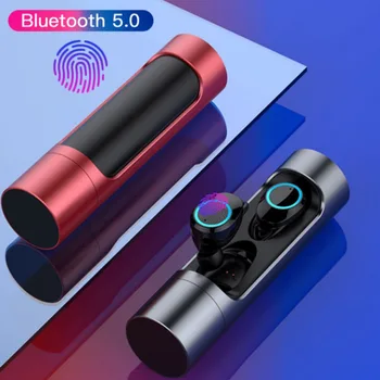 

TWS Bluetooth 5.0 Earphone X8 Touch Control Mini Twins Wireless Earphones Stereo Headset with Microphone IPX7 Waterproof Earbuds
