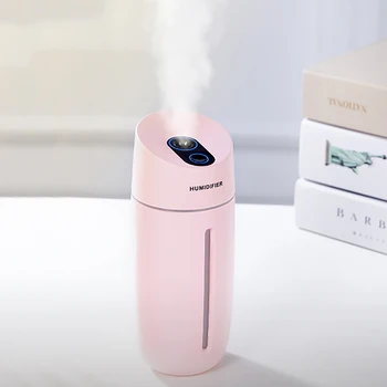 

New 250ML USB Air Humidifier Ultrasonic Aroma Oil Essential Diffuser For Home Car LED 7 Color Light Mist Maker Air Refresher