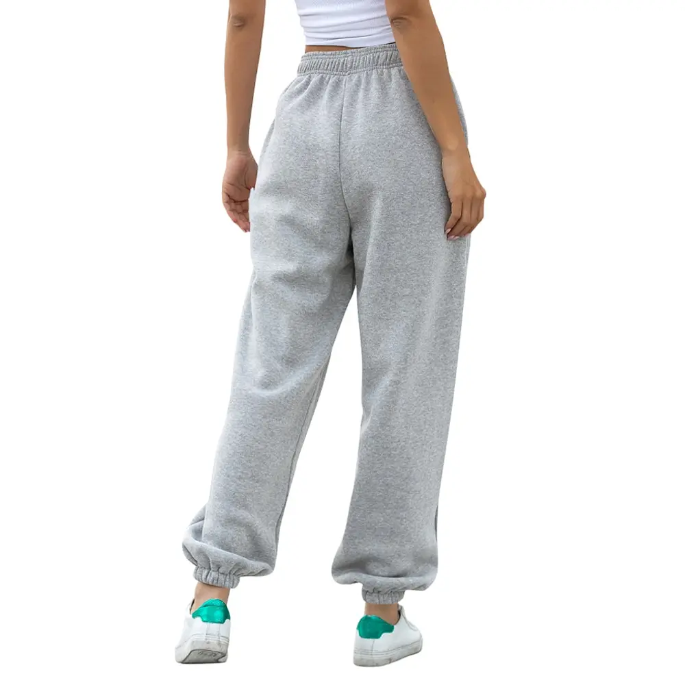 Pantalon De Jogging Homme En Molleton - Coupe Ample Confortable - Taille élastique Avec Cordon - Pour Automne/hiver