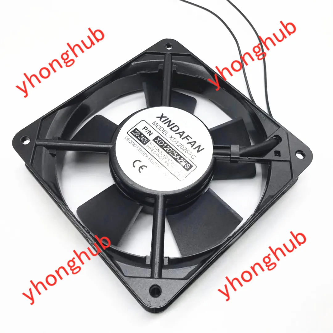 Quadrado do Servidor de Fios de Xindafan Xd12025ac 240v 0.08a 120x120x25 mm fã