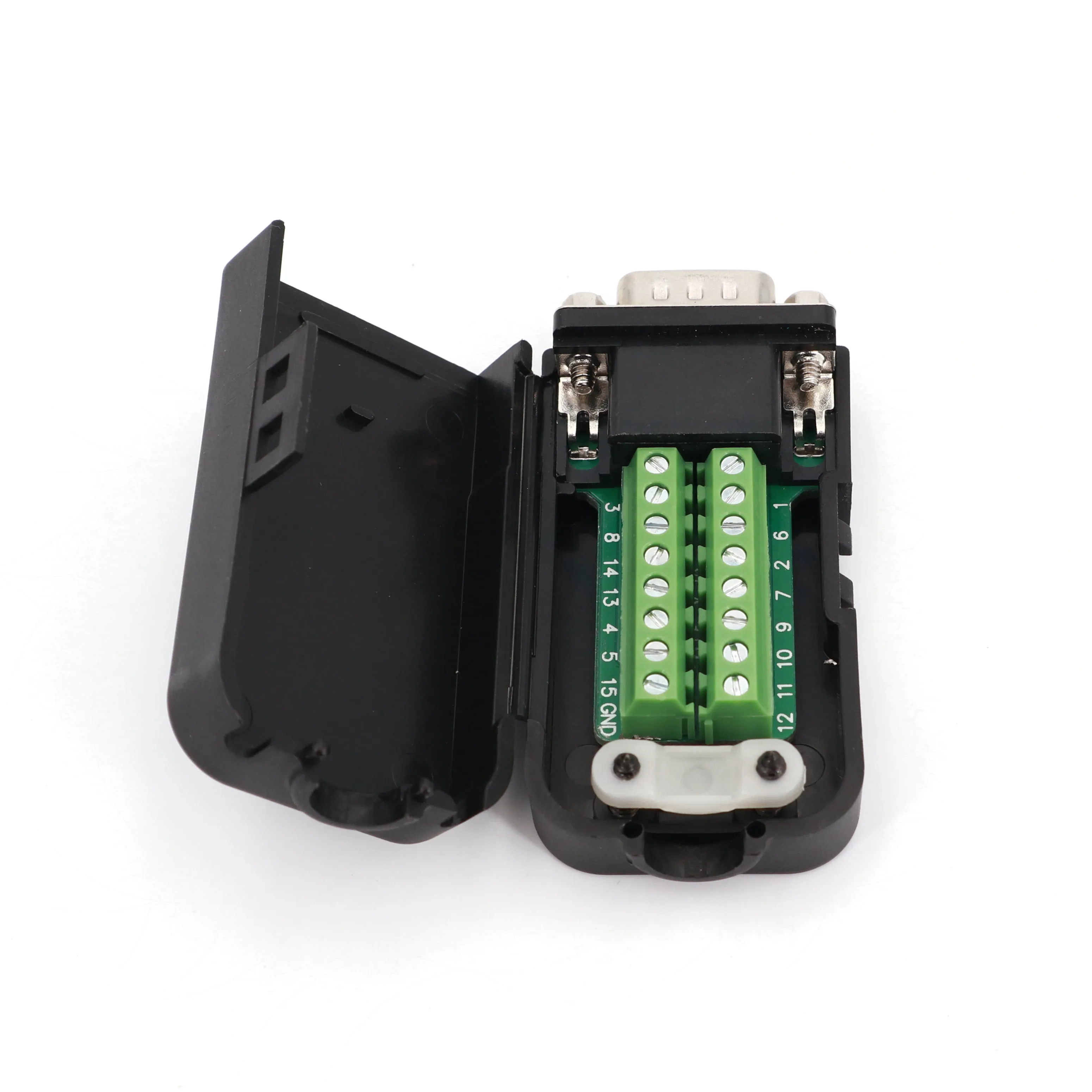 Willwin DB15 3+6 D-Sub VGA Male 3Row 15Pin Connector Adaptor Screw Terminal Breakout Board Free Welding Willwin DB15 3+6 D-Sub VGA Male 3Row 15Pin Connector Adaptor Screw Terminal Breakout Board Free Welding