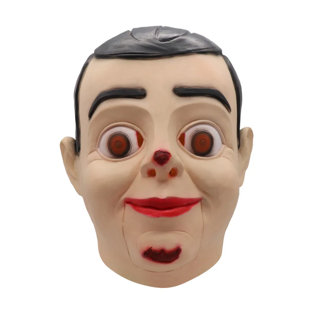 Dead Silence Косплей Маска Billy кукольный жуткий, пугающий латексный Шлем Детские маски для взрослых вечерние маскарадные реквизиты для Хэллоуина