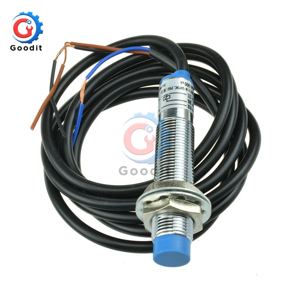 5PCS LJ12A3-4-Z//BX Inductive Proximity Sensor Switch NPN DC 6V-36V Top New