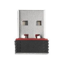 USB мини беспроводной Wifi адаптер ключ приемник сетевой LAN карты PC 150MbpsB 2,0 Wifi приемник передатчик