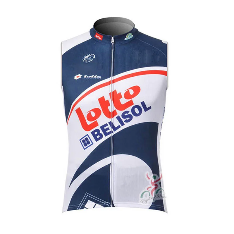 Lotto team велосипедная майка Pro Team без рукавов велосипедная Одежда для велосипеда полиэстер MTB велосипед Майо Ropa Ciclismo