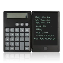 6.5 inç yaratıcı LCD yazma tableti hesap makinesi ile dijital çizim elektronik el yazısı Pad mesaj grafik kartı çocuklar hediye