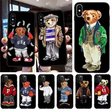 NBDRUICAI модный медведь Италия DIY Роскошный чехол для телефона iPhone 11