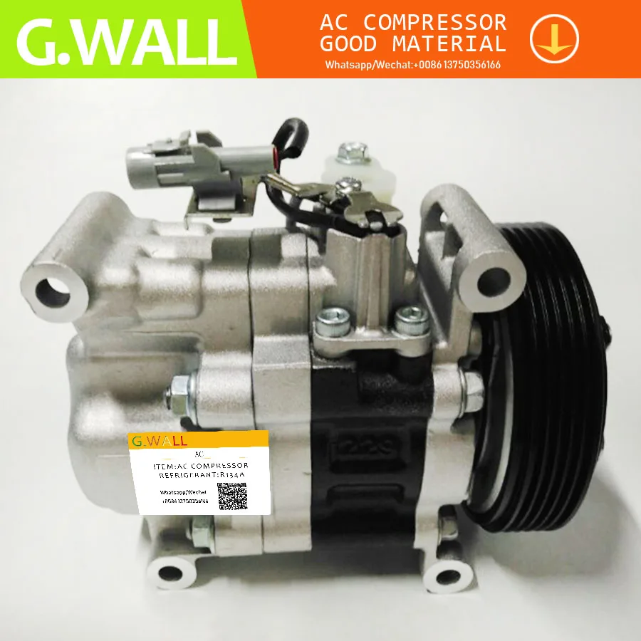 Для автомобиля Suzuki SX4 2007-2009 A/C компрессор W/сцепление подходит AC 95200-80JA0, 95200-80JA2, 9520080JA0, 9520080JA2