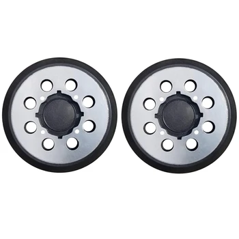

5 Inch Hook-&-Loop Sander Pad with Metal Backing for DeWalt Ran Track Sander - Compatible with Models DWE6421,2Pack