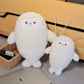 

1pc Cute Seal Plush Toy Stuffed Soft Animal Doll Baby Kids Toys Birthday Gift Christmas Present for Girl