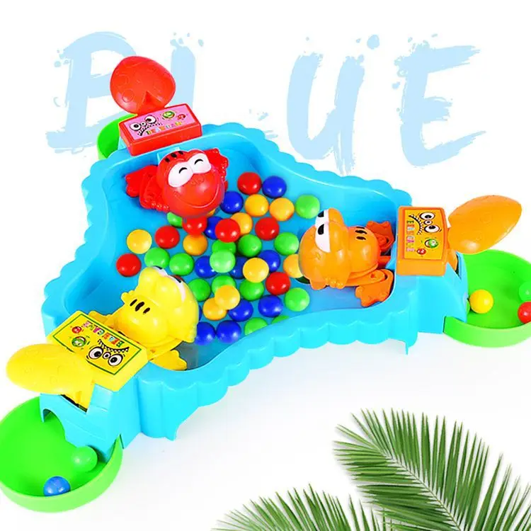 

Douyin Toy Frog Three PAC-Disc Parent And Child Party Toy Tabletop Game
