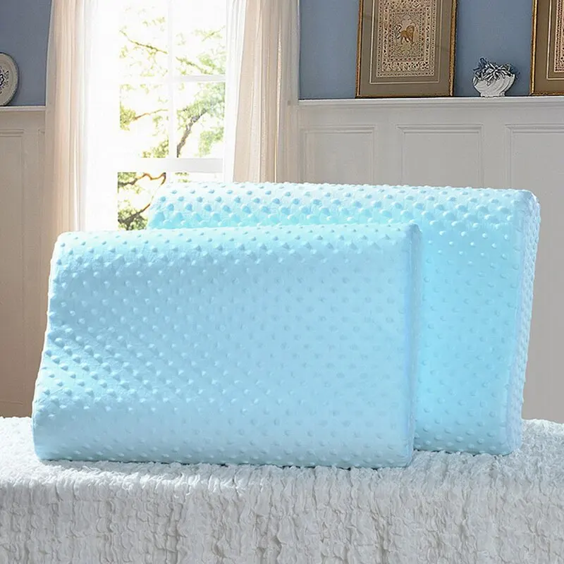 Soft Pillow Massager For Cervical Health Care Memory Foam Pillow Orthopedic Pillow Latex Neck Pillow Fiber Slow Rebound