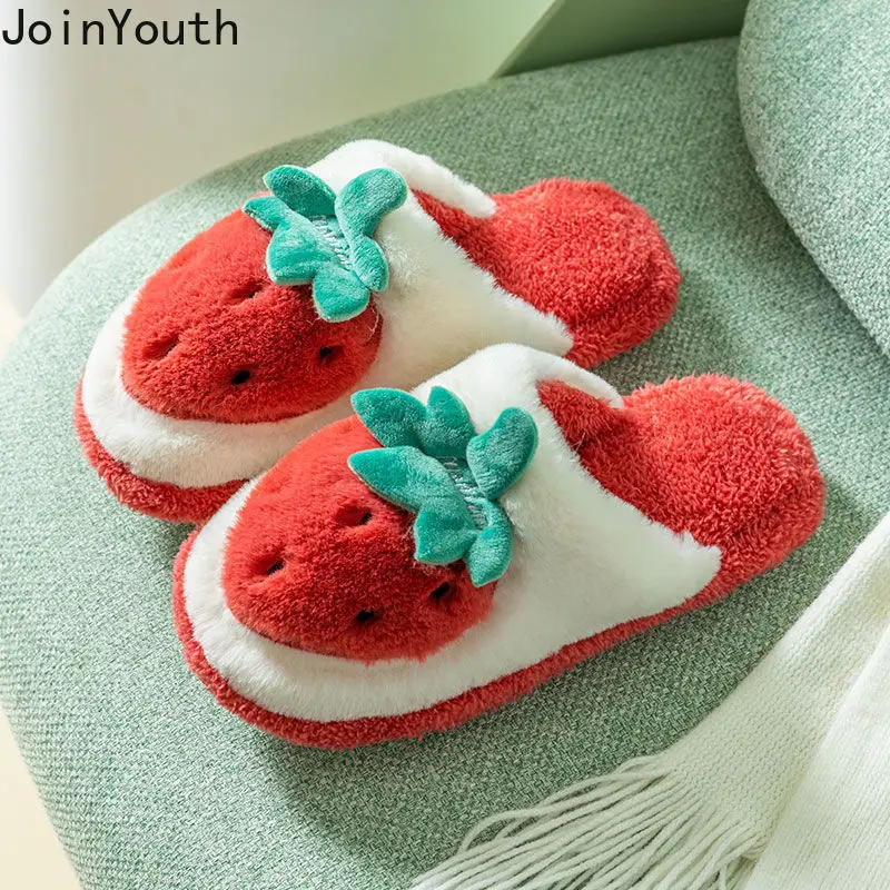 Женские хлопковые тапочки Joinyouth с мультяшным рисунком | Обувь