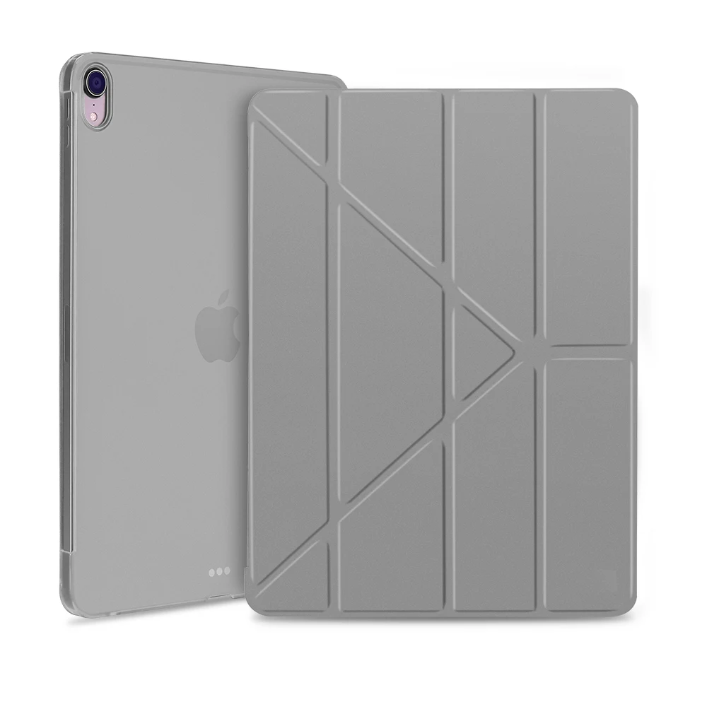 Умный Магнитный чехол для iPad Pro 11, ультратонкий водонепроницаемый чехол из искусственной кожи, жесткая угловая задняя крышка для iPad Pro 11 дюймов