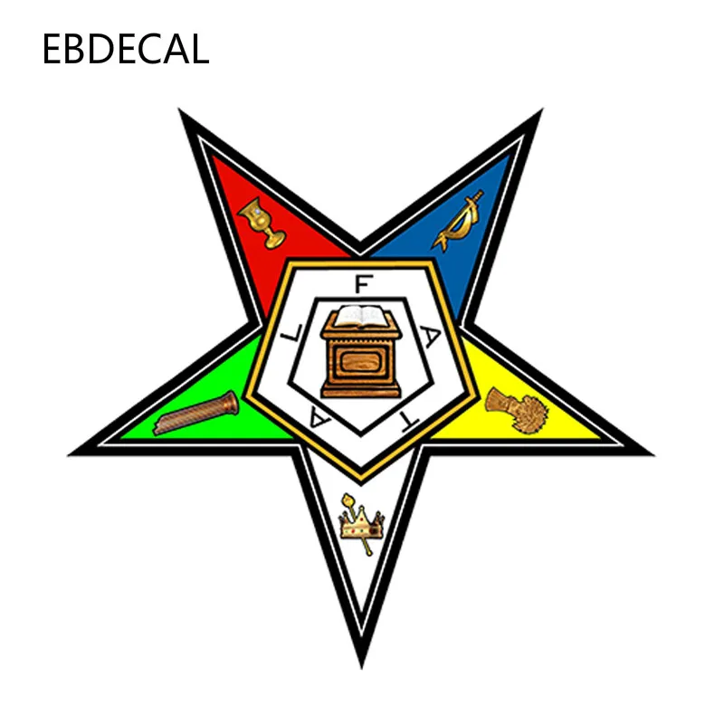 Ebdeckle заказ Восточной звезды наклейка для Авто/бампер/окно/настенные наклейки DIY