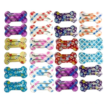 

20pcs Pet Dog Hair Clips Bone Design Hairpins for dogs Dog Pet Grooming Accessories Pet Dog DecorationSupplies for Small dogs