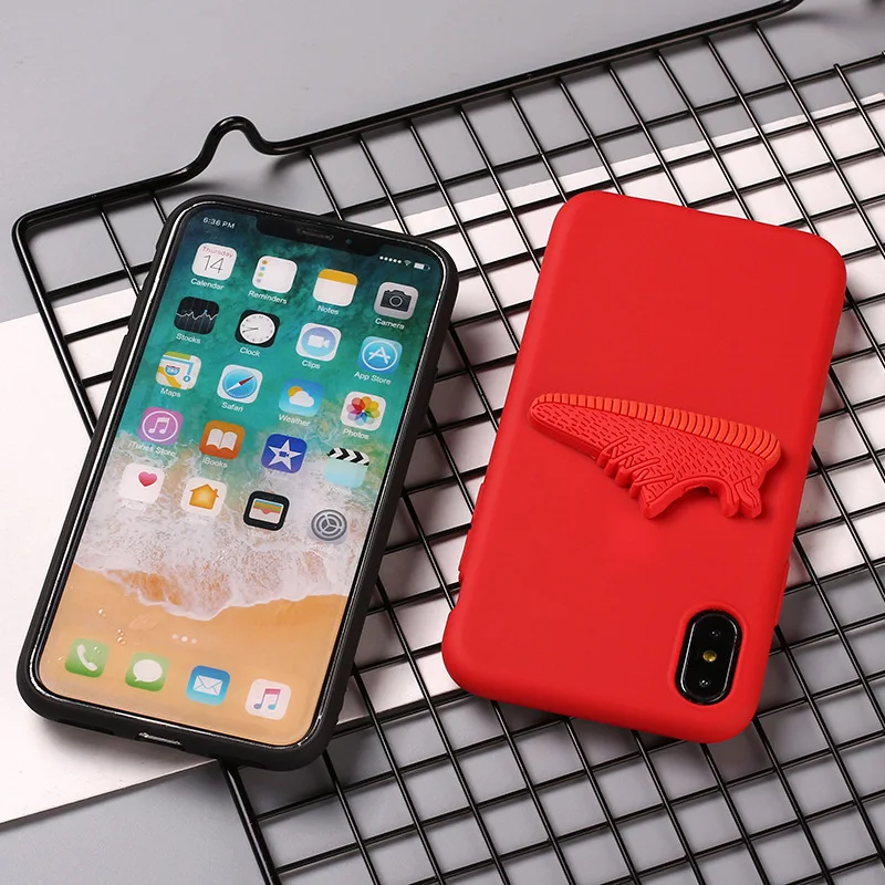 Модная 3D спортивная обувь 350 чехол для телефона для iPhone 11 pro X XS Max XR 6 7 8 s Plus яркий цветной Мягкий силиконовый чехол для пары