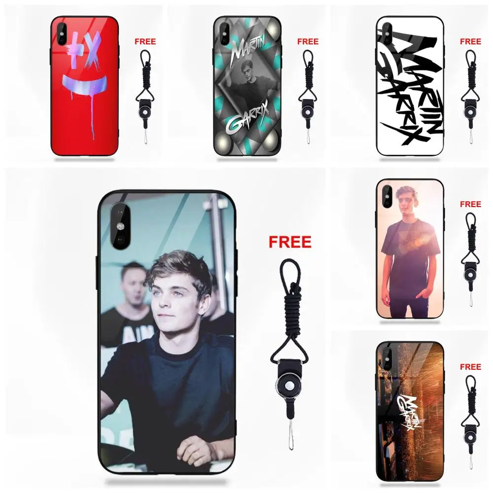 Рисунок из закаленного стекла для Galaxy S8 S9 Plus для Redmi 5 Note 5A 6 huawei Honor 7X P20 Lite mate 10 Pro Martin Garrix логотип