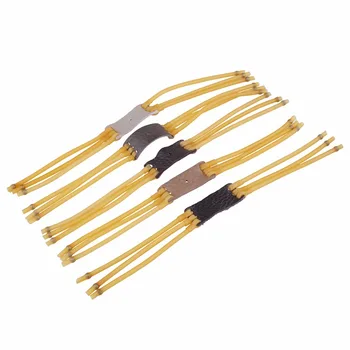 

2020 Hot Selling 3050 type 6 Strips Elastic Catapult Bow Slingshot Rubber Bands 5mm Outer 3mm Inner Hunting Rubber Band Cheap