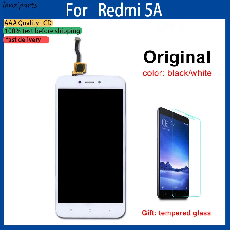 Оригинальный ЖК-дисплей для XIAOMI Redmi Note 5A сенсорный с рамкой Prime/ Y1/ Y1 Lite ЖК-сборка |