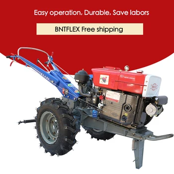 

complete sets 15hp walking tractor with ditching plough, rotary plough ridger, disc plough