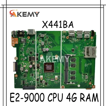 

Akemy For ASUS X441BA Laotop Mainboard X441B X441BA Motherboard with E2-9000 CPU 4G RAM