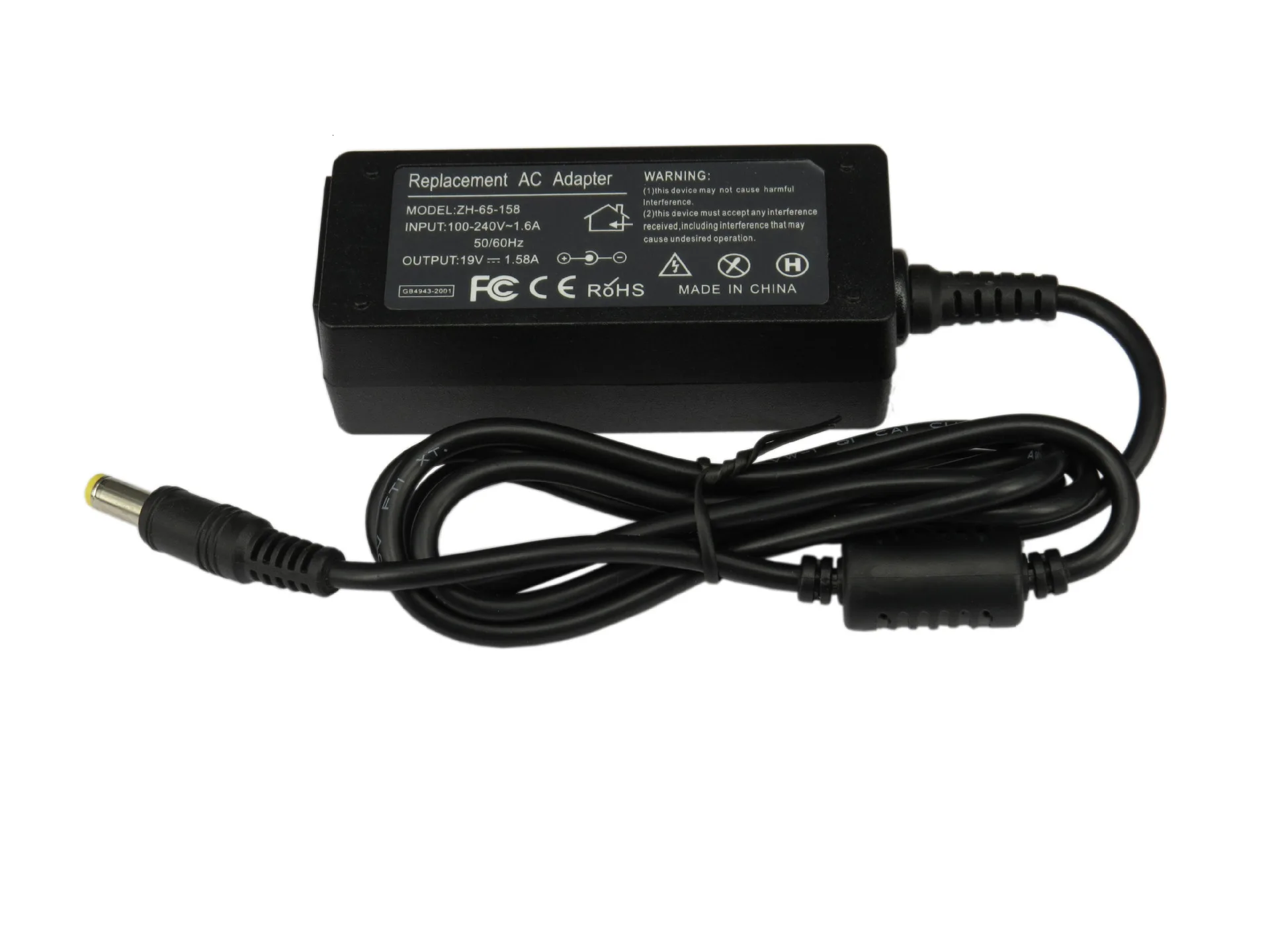 19V 1.58A 30 Вт ноутбук Ac Мощность адаптер для ноутбука Dell Inspiron Mini 9 10 1010 1011 1012 1018 10 12 1210 910 Vostro A90 Y200J 5,5*1,7