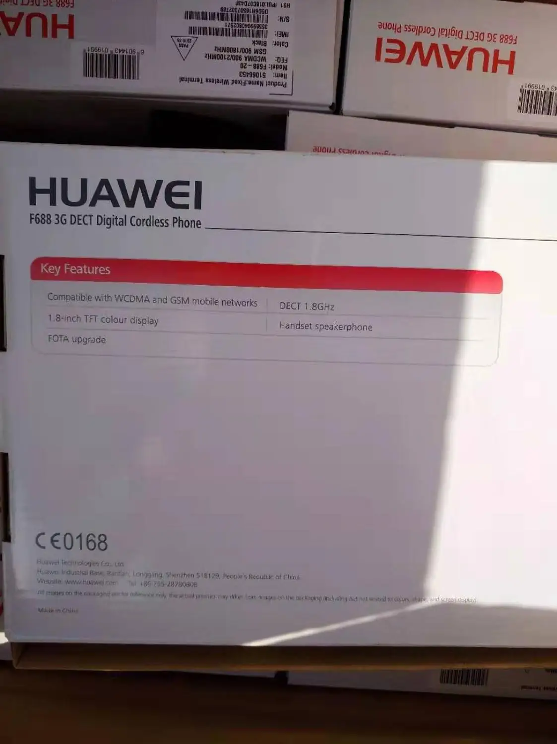 Huawei F688-20 UTMS/WCDMA 900/2100Mhz фиксированный беспроводной терминал и DECT телефон