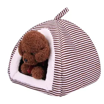 

Yurt Pet Nest Comfortable Semi-enclosed Yurt Bed Multifunctional Washable Four Seasons Universal Cat House