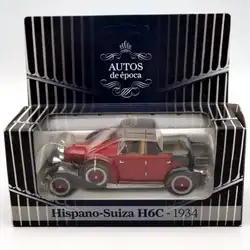 AUTOS de epoca 1/43 Hispano Suiza H6C 1934 модели литья под давлением Классическая коллекция автомобилей игрушки