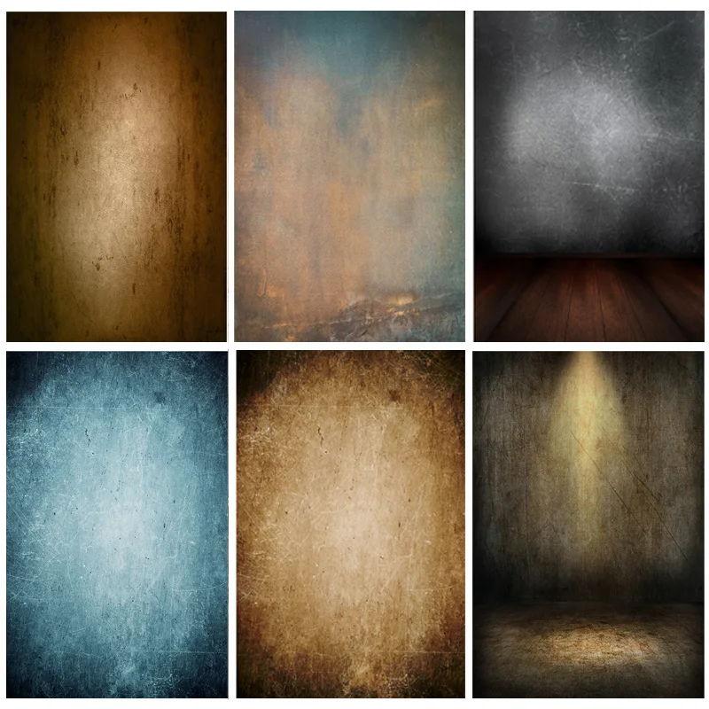 

SHENGYONGBAO Vinyl Gradient Vintage Photography Background Newborn Baby Portrait Photo Backdrops Studio Props 201215FG-03
