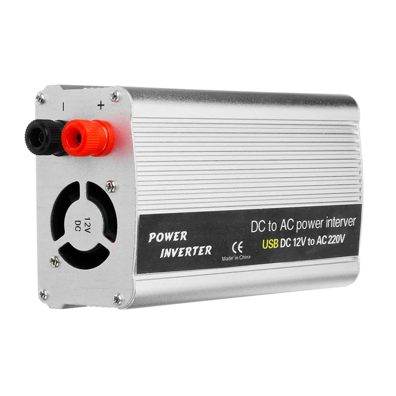 Solar Inverter 1200W Peak Voltage Transformer Converter DC 12V To AC 220V Car Inverter For Solar Inverter Home Appliances