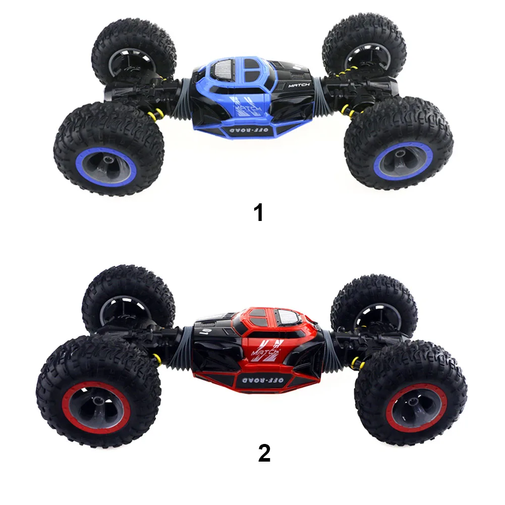 Внедорожная гусеничная игрушка перезаряжаемая 2,4G RC автомобиль двухсторонний трюк трансформирующий автомобиль четыре колеса привод 4WD грузовик альпинист