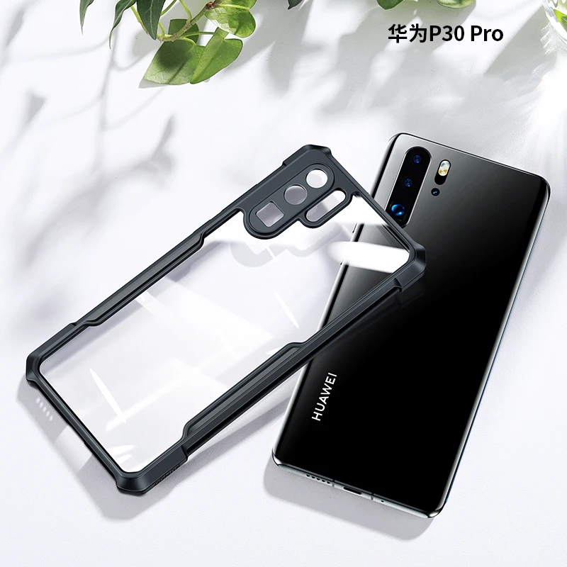 For Huawei P50 Pro Case,For Huawei P30 P40 Pro Plus Case,XUNDD Bumper Airbags Anti-Fall Shell Back Transparent Phone Cover bellroy case