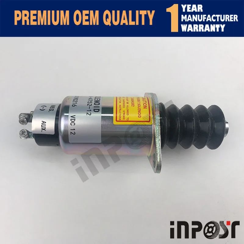 12V SA-4752-12 2003-12S7U1B2AStop электромагнитный клапан для Woodward 2003