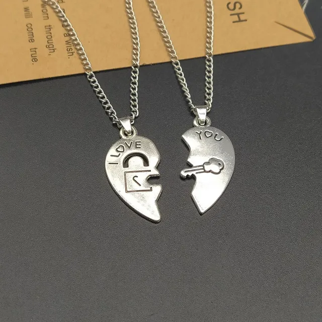 2 pcs Rainbow Pendant Necklace 