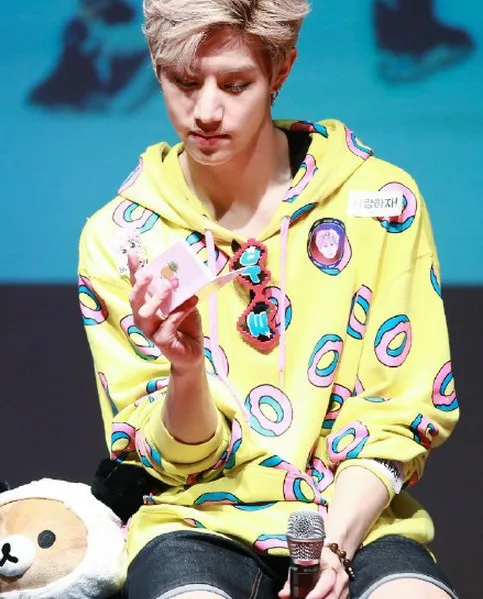 KPOP Толстовка GOT7 Mark Tuan Just Right Jung Kook милые желтые пончики толстовки кофты для женщин мужчин с капюшоном топы пара пуловеры