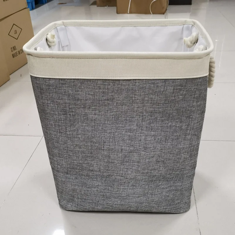 Currently Available! Diablement Fort Laundry Basket Square Laundry Foldable Fabric Laundry Basket, Laundry Basket Storage Bucket